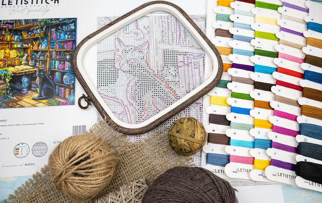 Charmed Library L9935 Counted Cross Stitch Kit